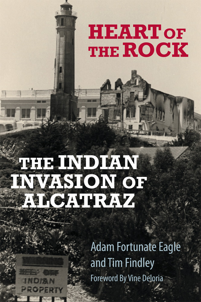 A black and white photo of Alcatraz prison