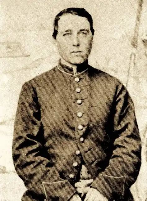Albert D.J. Cashier Civil War soldier official photo in uniform