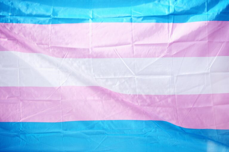 trans flag for transgender Civil War soldier, Albert D.J. Cashier